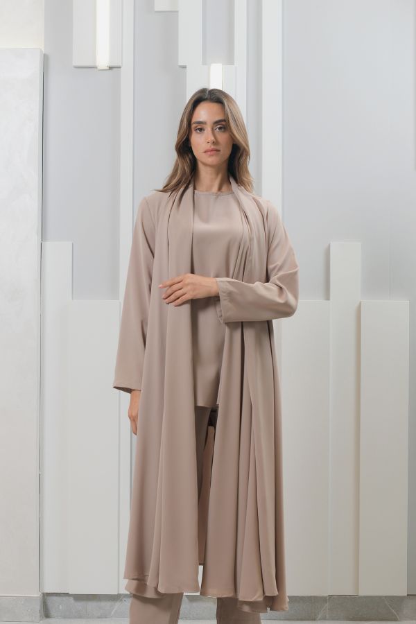 Brown cardigan
