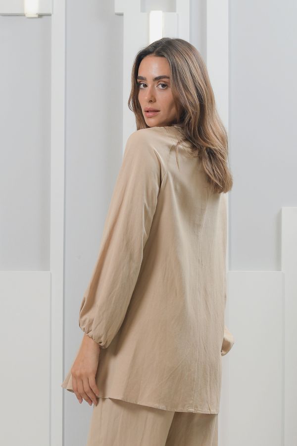 Beige shirt