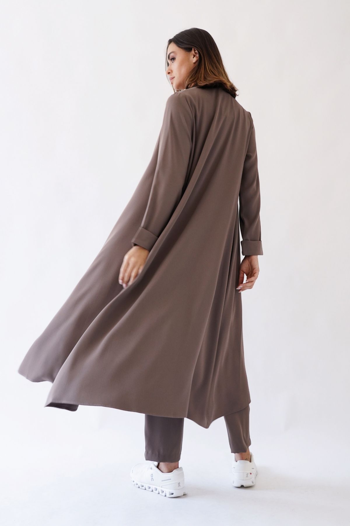 Long waterfall cardigan on sale