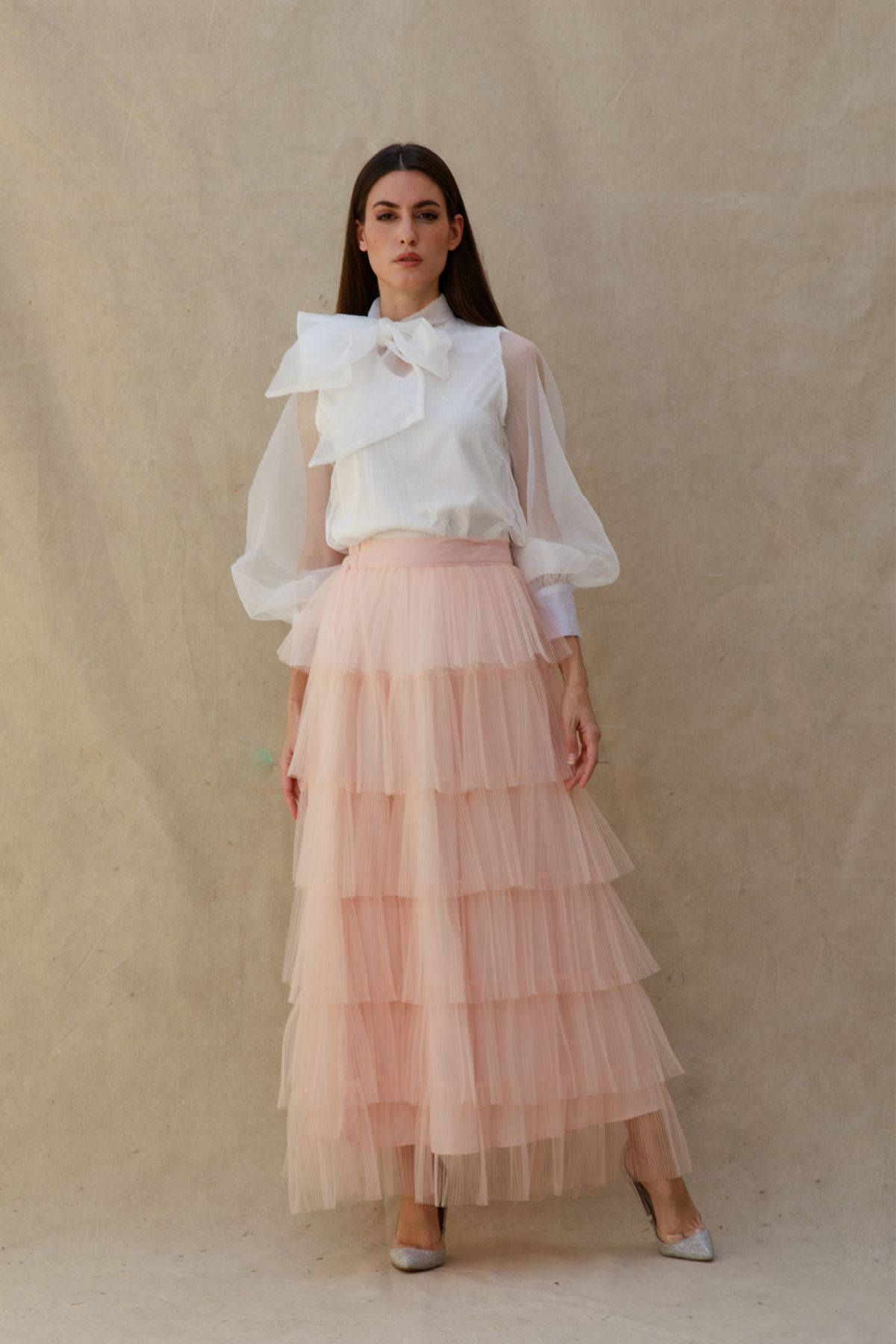 Tulle store skirt layered