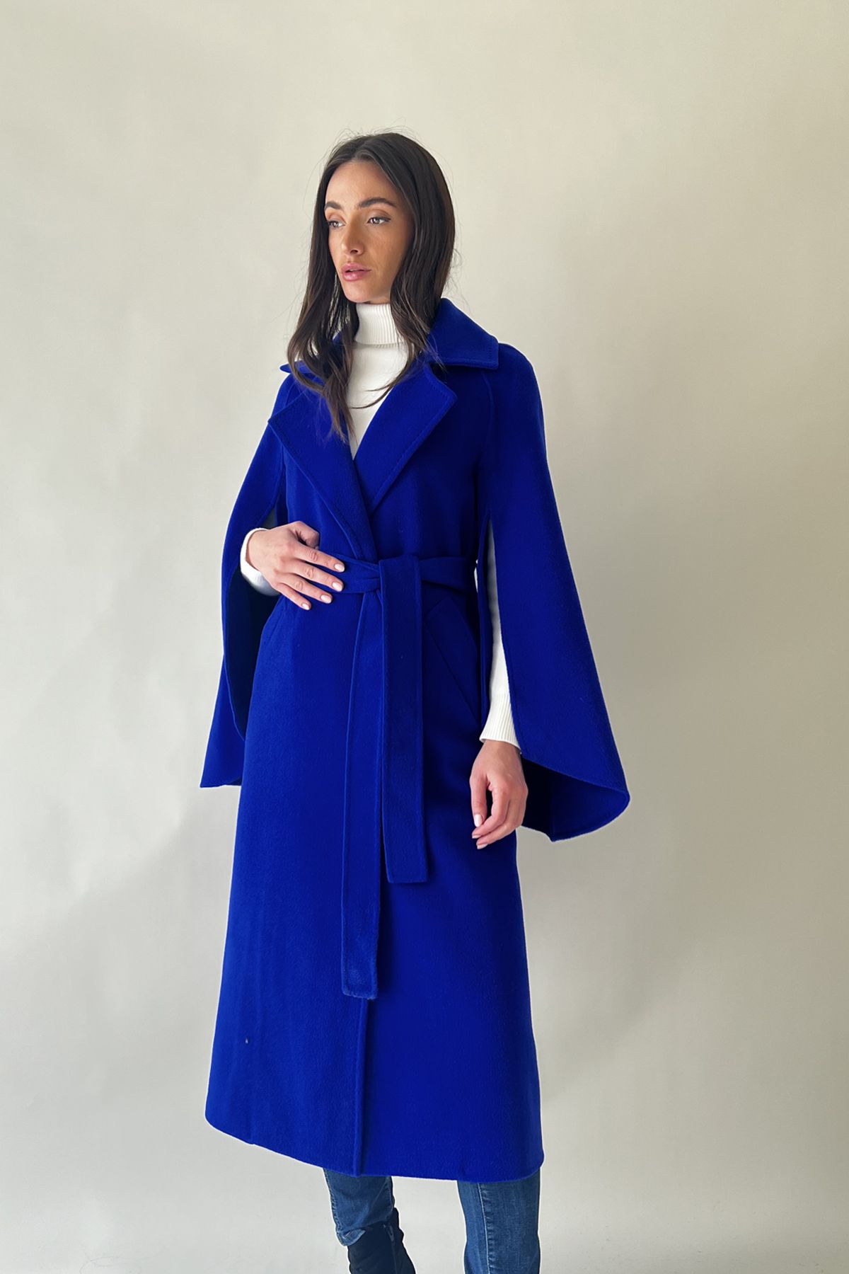 Jacket with cape sleeves shop