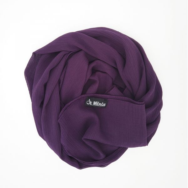 Dark Purple Scarf