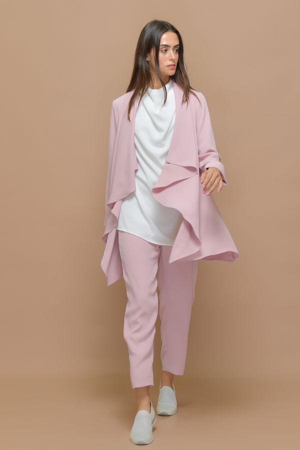 Pink Waterfall Cardigan