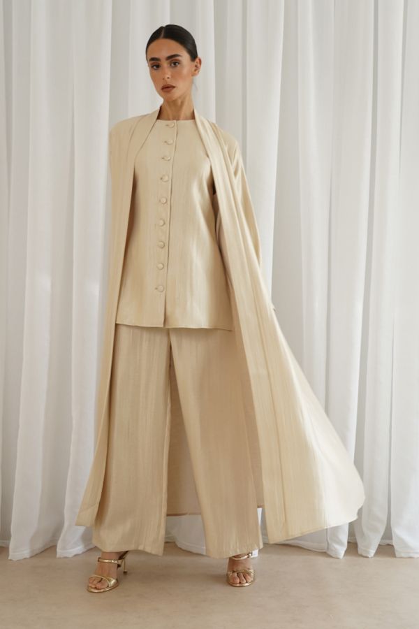 Cream cardigan