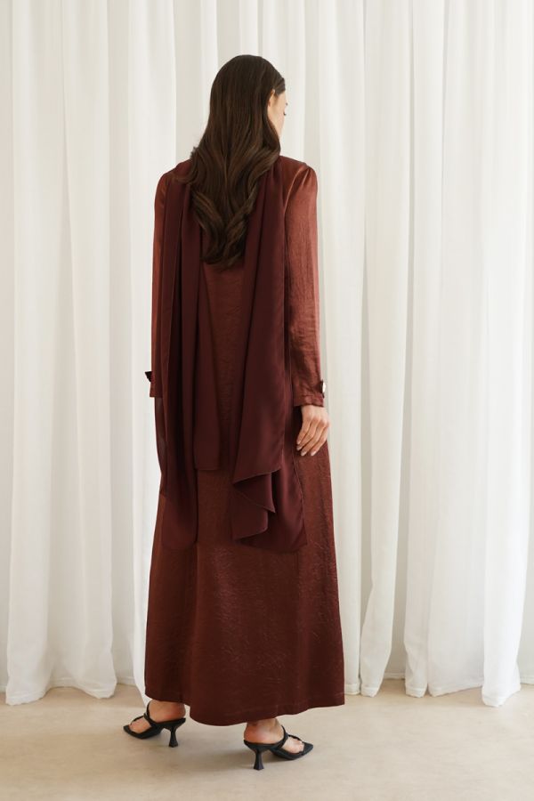 Brown long jacket