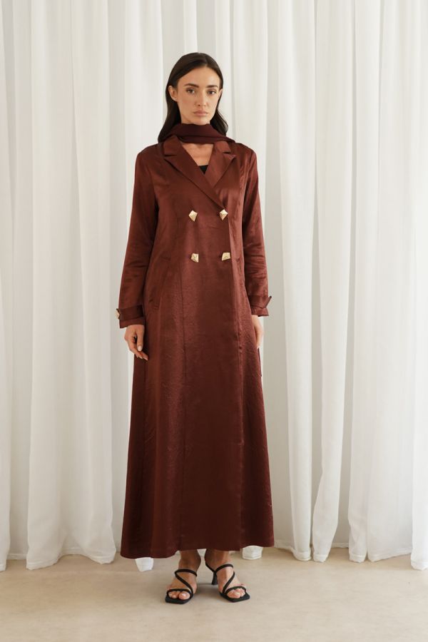 Brown long jacket