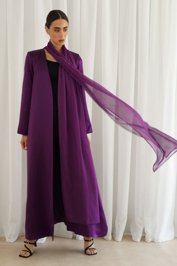 Purple jacket
