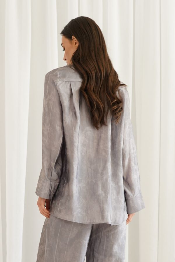 Grey printed shirt