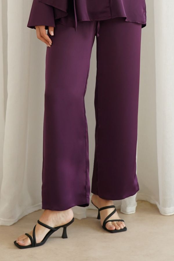 Purple trousers