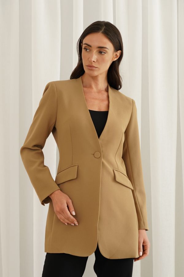 Beige blazer
