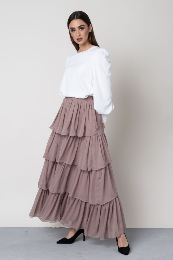 Mink Layered Skirt