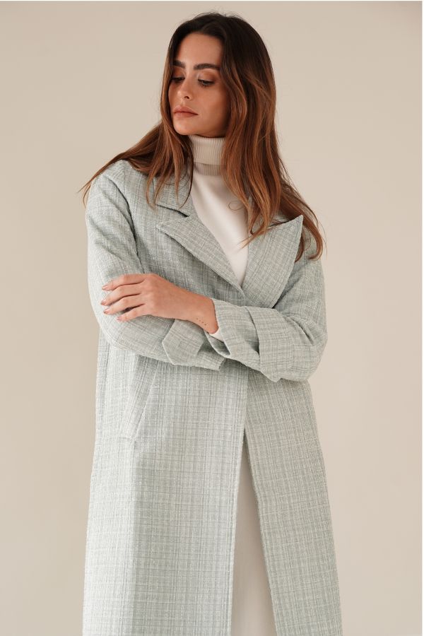 Mint Tweed Jacket