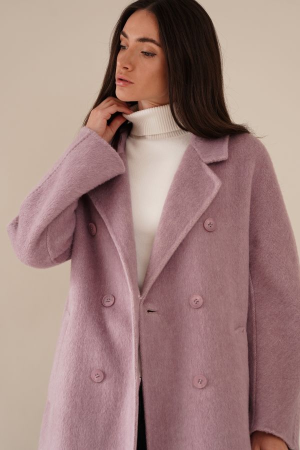Purple Wool Jacket