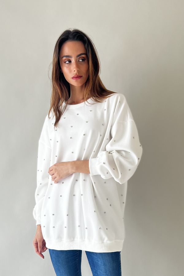 White Shirt with studs