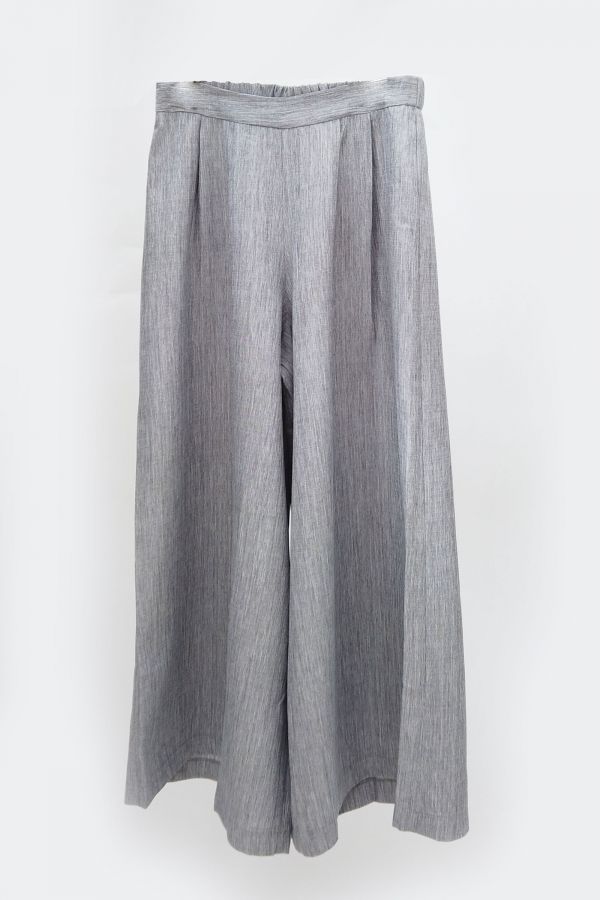 Gray Linen Trousers