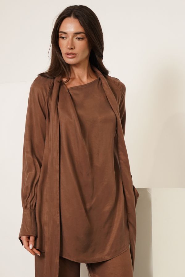 Brown shirt