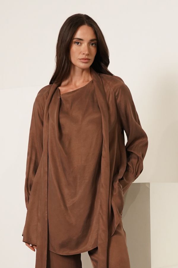 Brown shirt