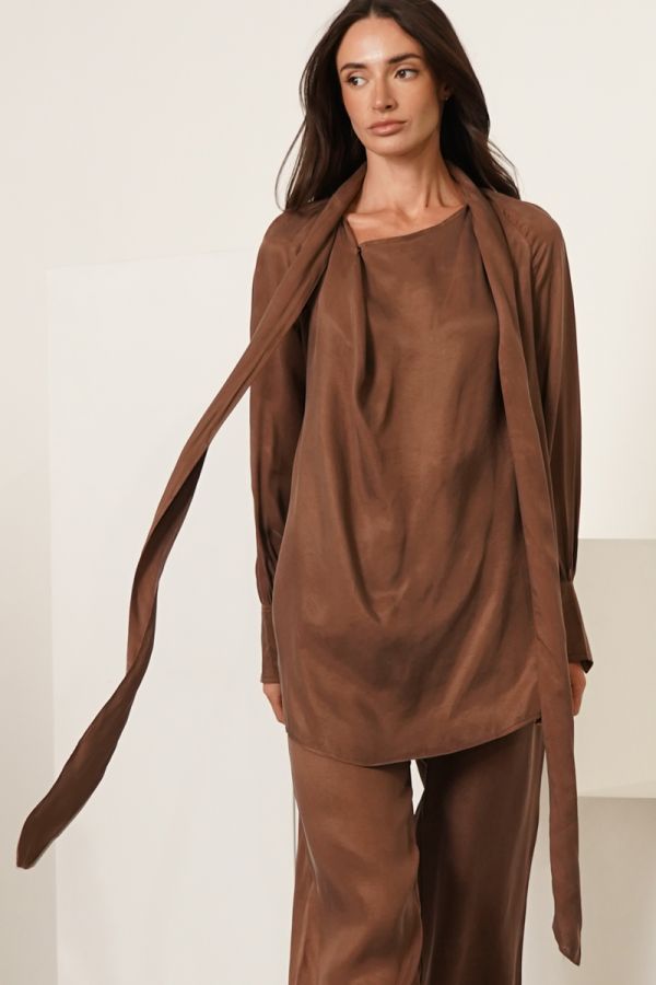 Brown shirt