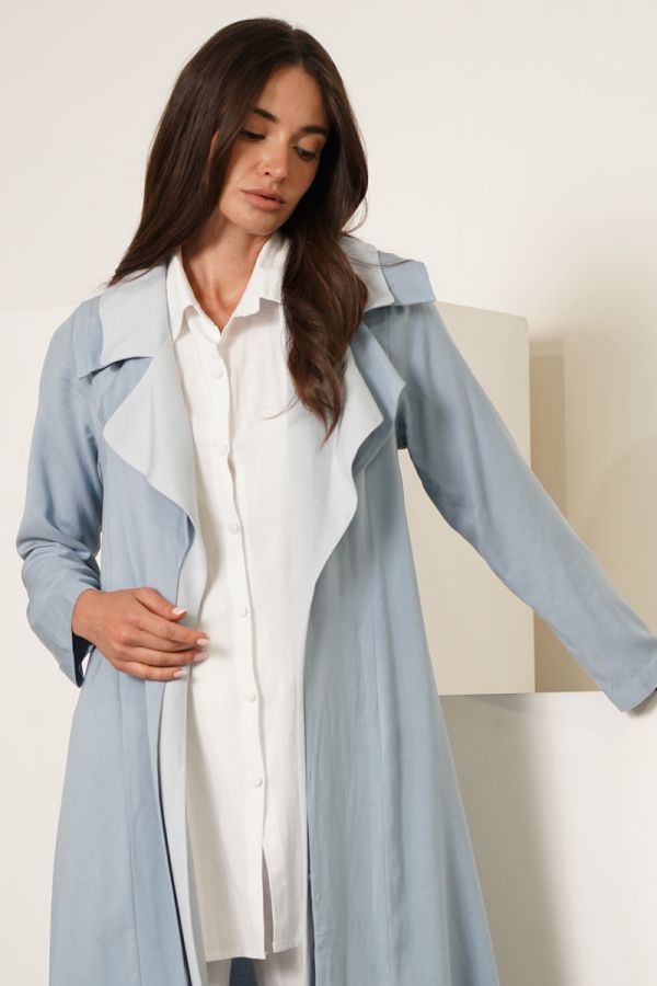 Blue multi-way jacket