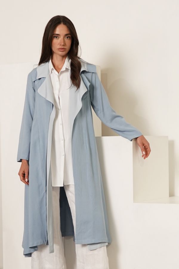Blue multi-way jacket