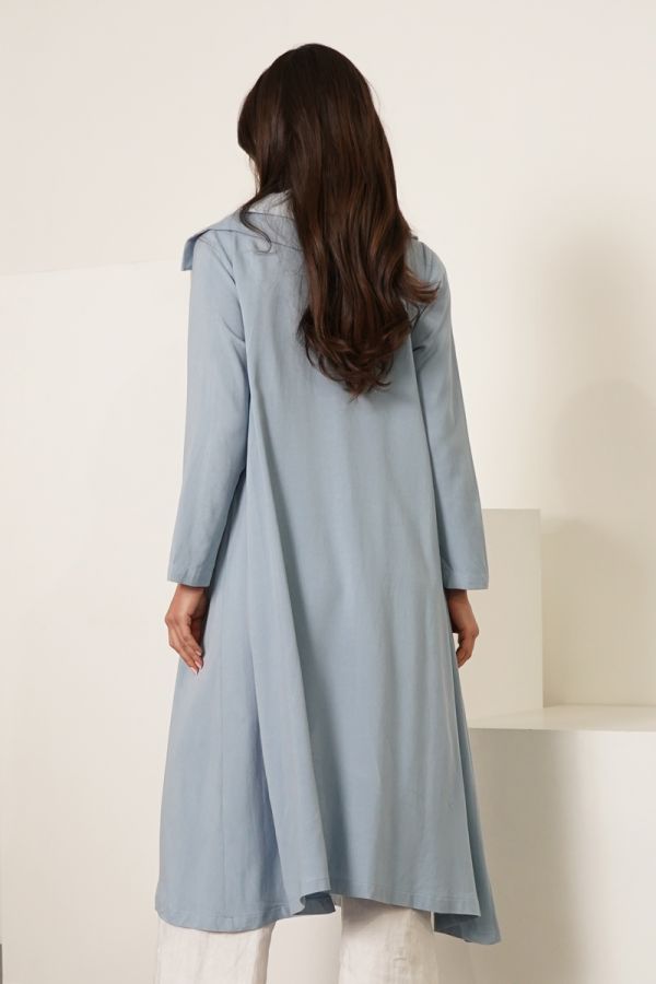 Blue multi-way jacket