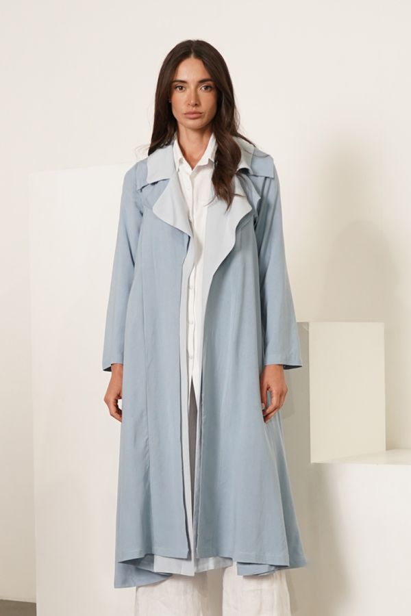 Blue multi-way jacket