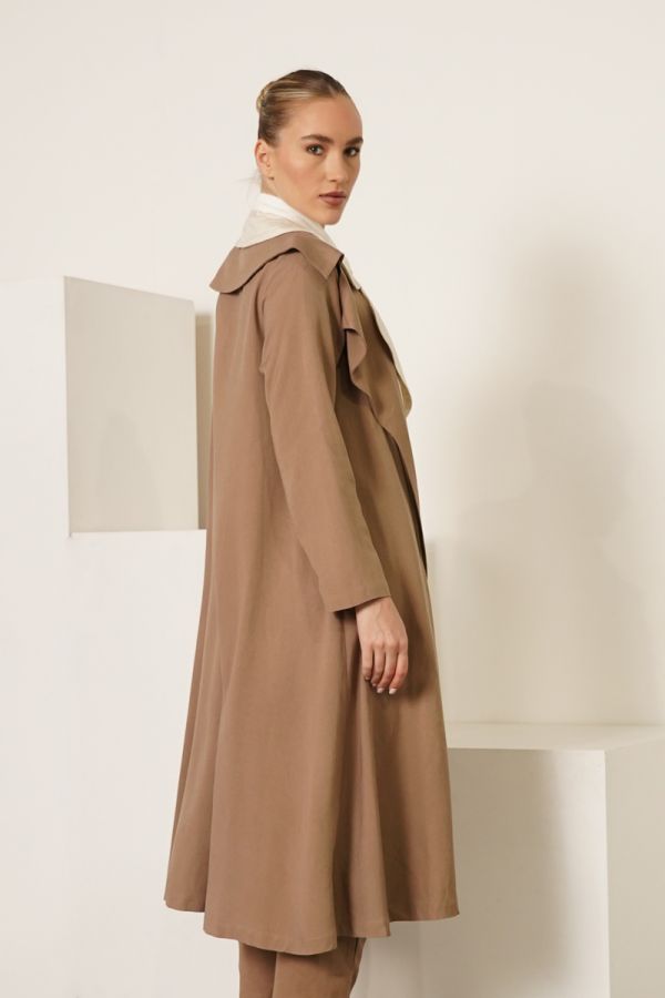 Brown multi-way jacket