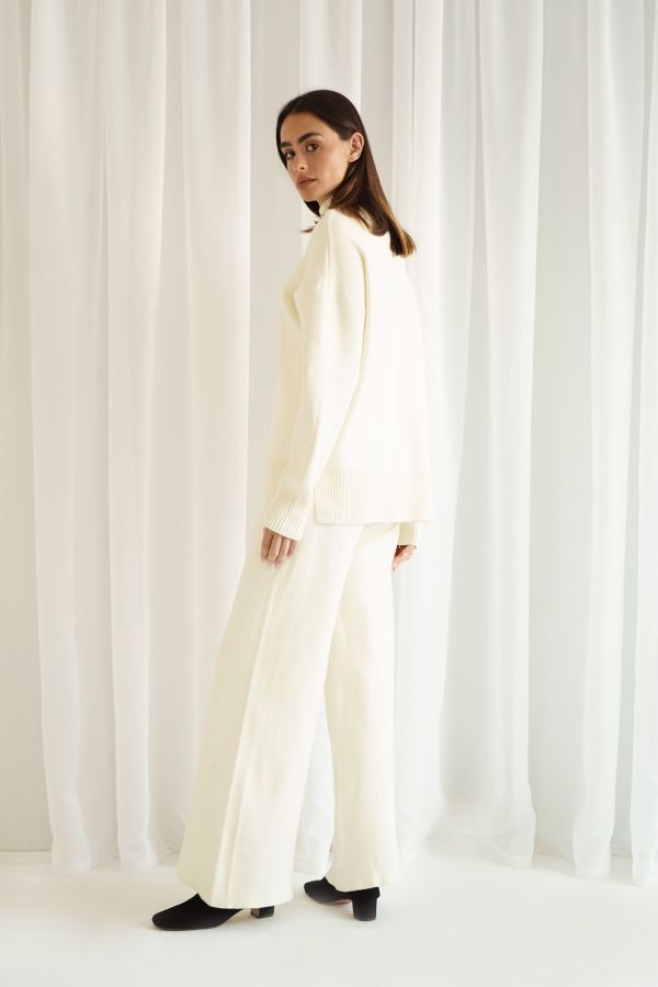 Cream knitted co-ord