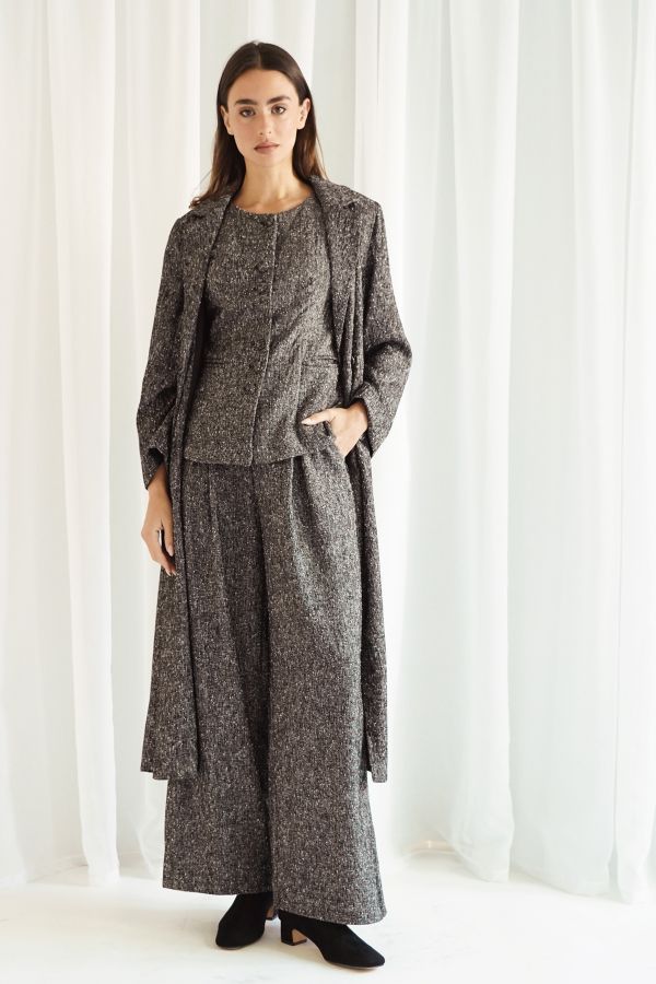 Grey winter jacket